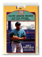 Gary Sheffield 1994 Kraft Singles Superstars Series Mint Card #28
