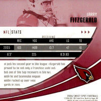 Larry Fitzgerald 2006 Upper Deck Sweet Spot Mint Card #1