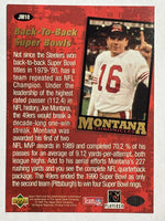 Joe Montana 1995 Chronicles Collector's Choice Series Mint Card #JM10
