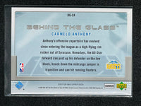 Carmelo Anthony 2007 2008 Upper Deck First Edition Behind The Glass Series Mint Card #BG-CA
