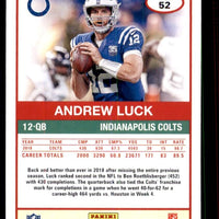 Andrew Luck 2019 Panini Score Series Mint Card #52