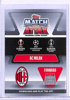Zlatan Ibrahimovic 2021 2022 Topps Match Attax Shirt Service Crystal Series Mint Card #SS 14
