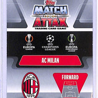 Zlatan Ibrahimovic 2021 2022 Topps Match Attax Shirt Service Crystal Series Mint Card #SS 14