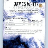 James White 2014 Topps Fire Series Mint Rookie Card #139