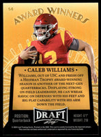 Caleb Williams 2023 Leaf Draft Award Winners Rookie Green Series Mint Card #14
