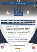 Eli Manning 2011 Donruss Elite Series Mint Card #64
