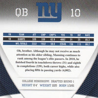 Eli Manning 2011 Donruss Elite Series Mint Card #64