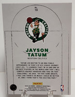 Jayson Tatum 2022 2023 Panini Donruss Craftsman Series Mint Card #10
