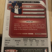 Vince Carter 2005 Topps Total  Series Mint Card #26