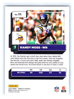 Randy Moss 2022 Panini Donruss Series Mint Card #111
