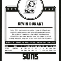 Kevin Durant 2023 2024 Panini NBA Hoops Tribute Blue Series Mint Card #282