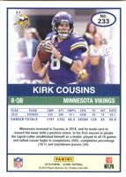 Kirk Cousins 2019 Panini Score Series Mint Card #233
