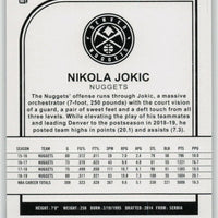 Nikola Jokic 2019 2020 Panini NBA Hoops Series Mint Card #47