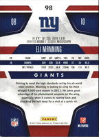 Eli Manning 2011 Certified Series Mint Card #98
