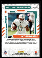 Jaylen Waddle 2023 Panini Donruss The Elite Series Series Card #ES-12
