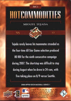 Miguel Tejada 2008 Upper Deck Hot Commodities Series Mint Card  #HC1
