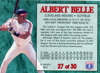 Albert Belle 1994 Post Cereal Series Mint Card #27
