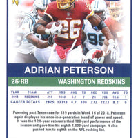 Adrian Peterson 2019 Panini Score Series Mint Card #195