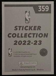 LeBron James 2022 2023 Panini Sticker Foil Series Mint Card #359