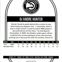 De'Andre Hunter 2020 2021 Hoops Purple Explosion Series Mint Card #83