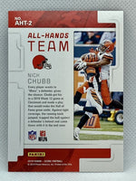 Nick Chubb 2019 Score All Hands Team Series Mint Card #AHT-2
