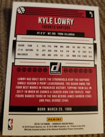 Kyle Lowry 2018 2019 Panini Donruss Holo Orange Laser Series Mint Card #3
