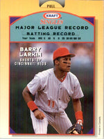 Barry Larkin 1994 Kraft Foods Series Mint Card #26
