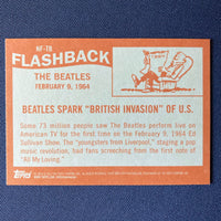 The Beatles 2013 Topps Heritage News Flashbacks Series Mint Card #NF-TB
