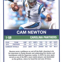 Cam Newton 2019 Panini Score Series Mint Card #253