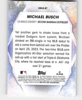 Michael Busch 2023 Topps Stars of the MLB Series Mint Card  #SMLB-87
