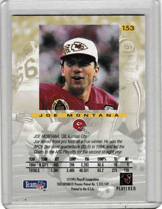 Joe Montana 1995 Playoff Absolute Series Mint Card #153