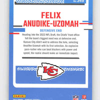 Felix Anudike-Uzomah 2023 Donruss Rated Rookie Series Mint Card #349