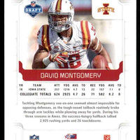 David Montgomery 2019 Panini Score Series Mint Rookie Card #339