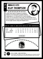 Klay Thompson 2021 2022 Panini Hoops Series Mint Card #8
