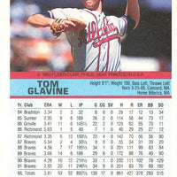 Tom Glavine 1992 Fleer 7-11/Citgo Performers Series Mint Card #20