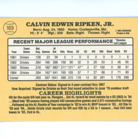 Cal Ripken 1985 Donruss Series Mint Card #169