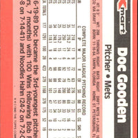 Dwight Gooden 1990 K-Mart Series Mint Card #10