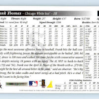 Frank Thomas 1997 Score Series Mint Card #26