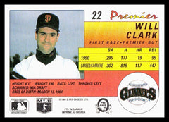 1991 O-pee-chee Premier Frank Thomas White Sox First Base 