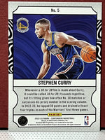 Stephen Curry 2022 2023 Panini Contenders Game Night Ticket Series Mint Card #5
