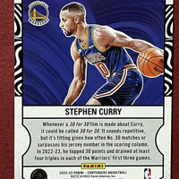 Stephen Curry 2022 2023 Panini Contenders Game Night Ticket Series Mint Card #5