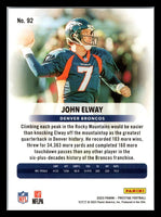 John Elway 2023 Panini Prestige Series Mint Card #92
