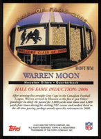 Warren Moon 2006 Topps Hall of Fame Tribute Mint Card #HOFT-WM
