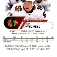 Ian Mitchell 2020 2021 Upper Deck NHL Star Rookies Card #19