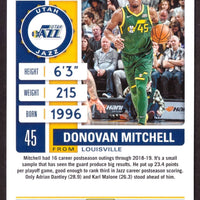 Donovan Mitchell 2019 2020 Panini Contenders Season Ticket Series Mint Card #31