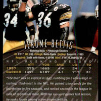 Jerome Bettis 1998 Topps Finest Series Mint Card #50