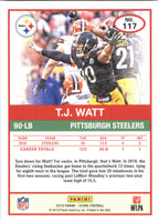 T.J. Watt 2019 Panini Score Series Mint Card #117
