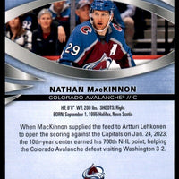 Nathan MacKinnon 2023 2024 Upper Deck MVP Series Mint Card #75