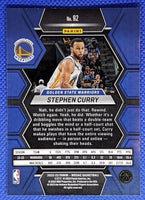 Stephen Curry 2022 2023 Panini Mosaic Mint Card #92
