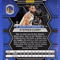 Stephen Curry 2022 2023 Panini Mosaic Mint Card #92